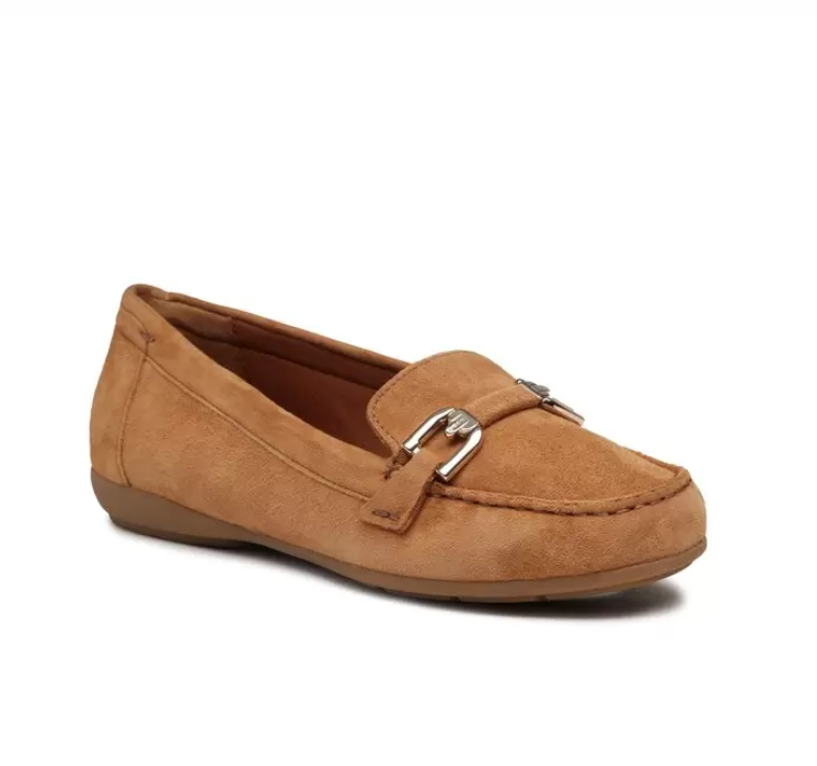 Мокасины женские GEOX D84BMA00021C5006 коричневые 38 EU