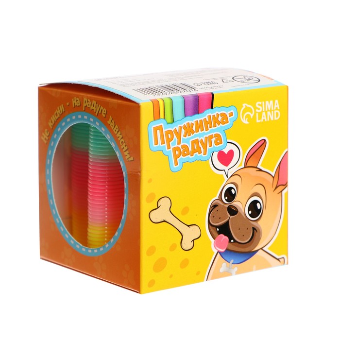 

Пружинка радуга Funny Toys Смайлики форма звезда, d=5 см