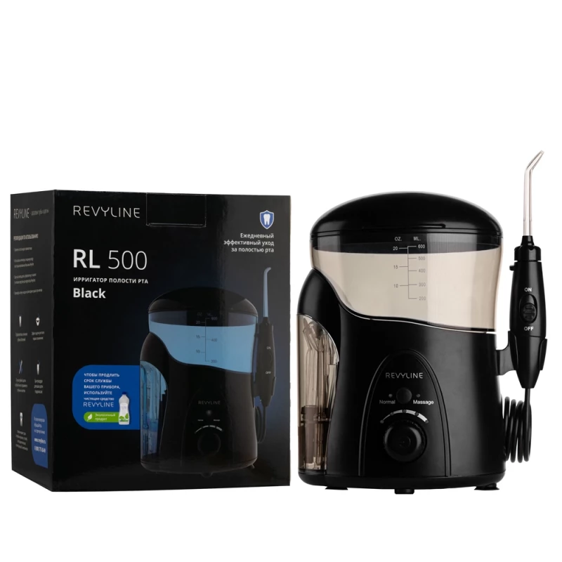 

Ирригатор Revyline RL 500 черный, RL 500