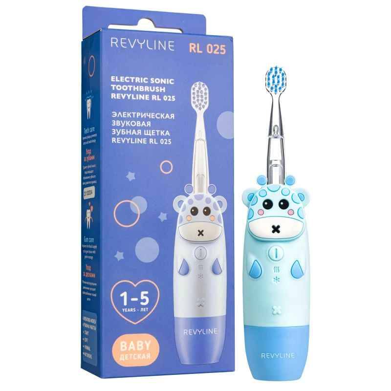 

Зубная щетка детская Revyline RL 025 Baby Blue мягкая