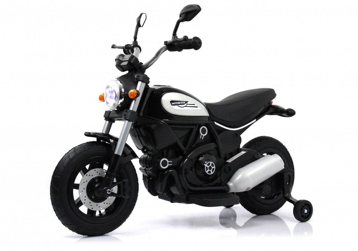 

RiverToys Детский электромотоцикл Z111ZZ черный