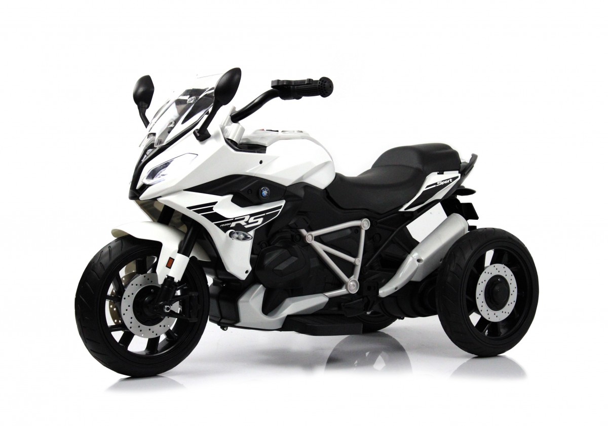 

RiverToys Детский электротрицикл Z333ZZ белый
