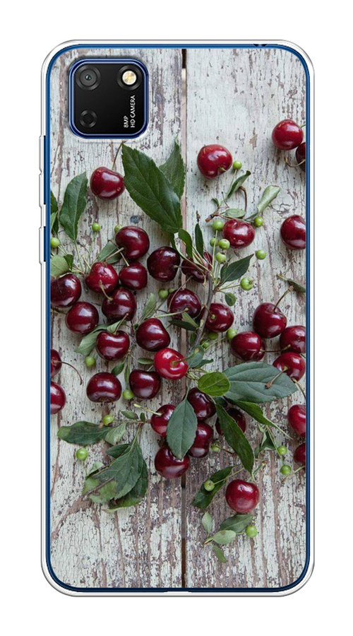 

Чехол на Honor 9S/Huawei Y5p "Вишня", Бордовый;зеленый;серый, 6103750-1