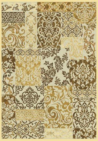 

Ragolle Рельефный ковер из вискозы GENOVA GOLD 38009 6262 60 2.4х3.4м