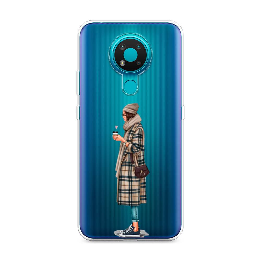 

Чехол на Nokia 3.4 "Утренний кофе", Коричневый;бежевый, 123750-6