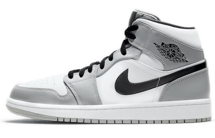 

Кеды унисекс Jordan Air Jordan 1 Mid 'Light Smoke Grey' 'Dior' серые 41 EU, Серый, Air Jordan 1 Mid 'Light Smoke Grey' 'Dior'