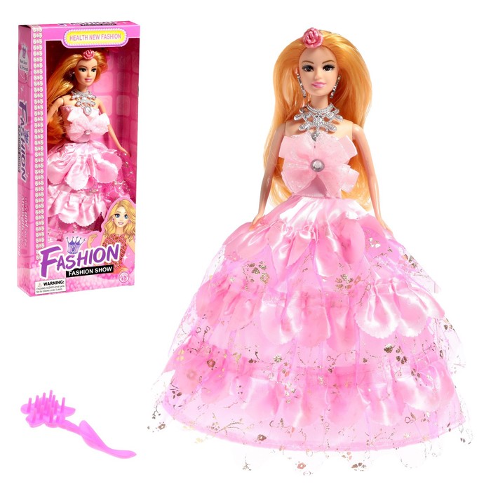 фото Кукла-модель «дарина», в пышном платье и аксессуаром, микс nobrand