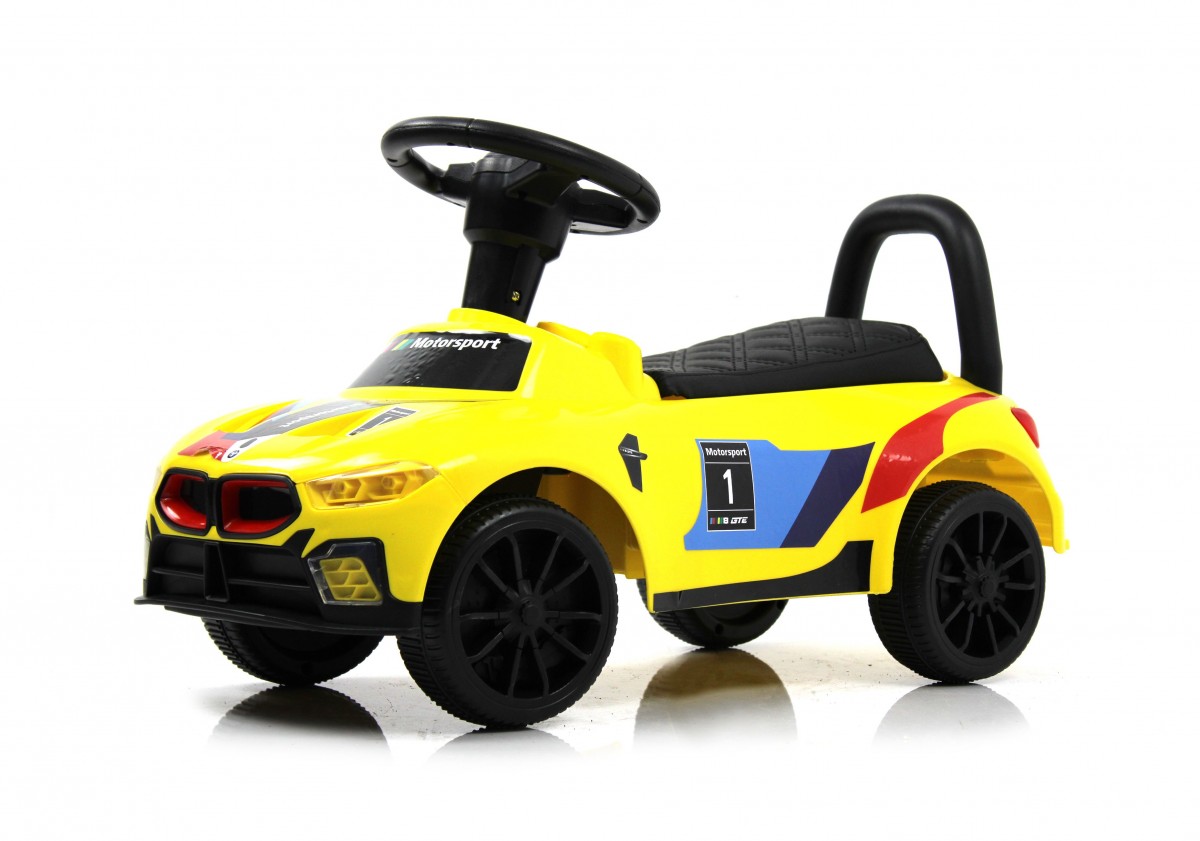 

RiverToys Детский толокар F003FF желтый