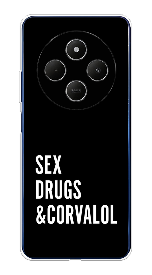 

Чехол на Xiaomi Redmi 14C/Poco C75 4G "Corvalol", Черный;серый;белый, 322950-1