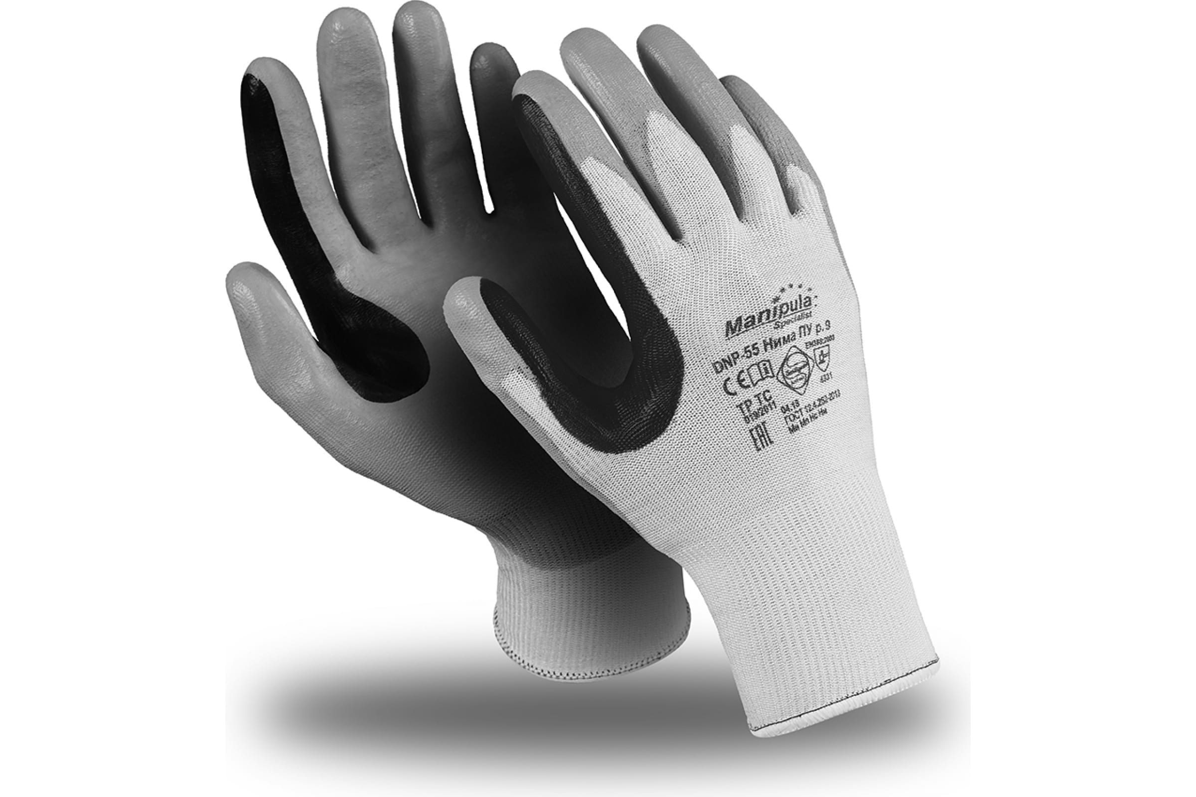 

Manipula Specialist Перчатки НИМА ПУ, /DNP-55/, Dyneema/ПУ,нитрил, порезы 9 Пер 690/9