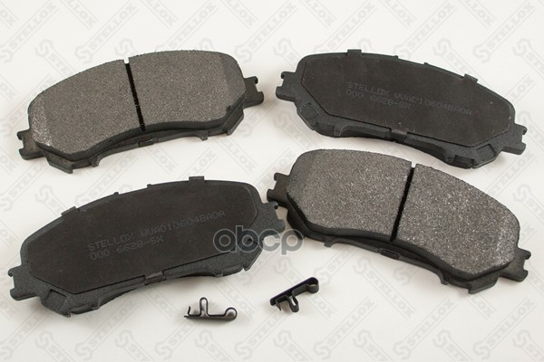 

Колодки Диск. Перед. . С Антискрип. Пл Nissan Qashqai 1.62.01.5dci1.6dci 13 Stellox 000662