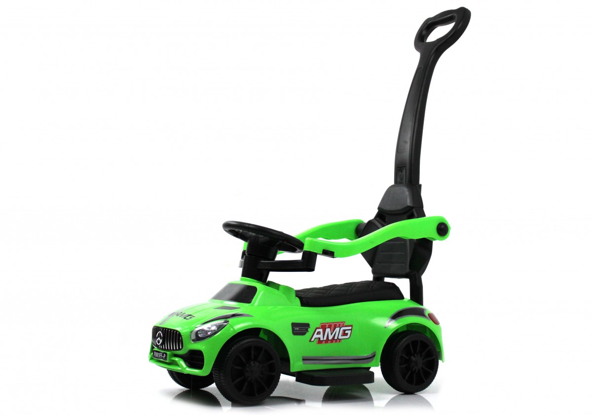 RiverToys Детский толокар F001FF-P зеленый толокар rivertoys mercedes jy z06c зеленый