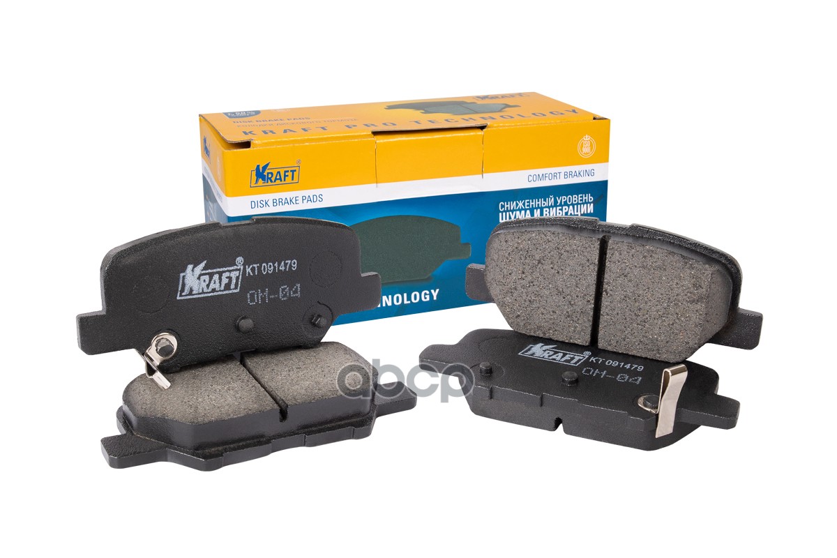 

Колодки Задние Citroen C4Mazda 6 IiiMitsubishi Outlander Iii Kraft Kt091479 Kraft арт. KT0