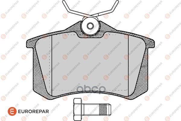 

Колодки Задние Eurorepar 1617250480 Vw Golf V 1.4i-2.0tdi 03 Диск14, Skoda Fabia 1.4i Euro