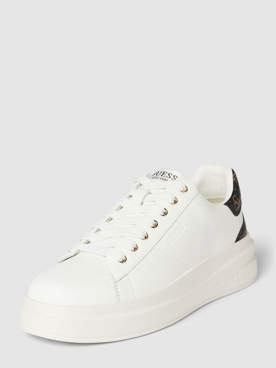 

Кеды женские Guess FLPVIBLEA12 белые 37 EU, Белый, FLPVIBLEA12