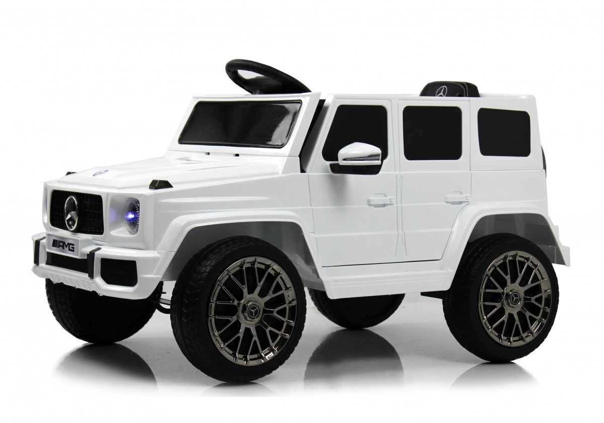 

RiverToys Детский электромобиль Mercedes-AMG G63 (G222GG) белый