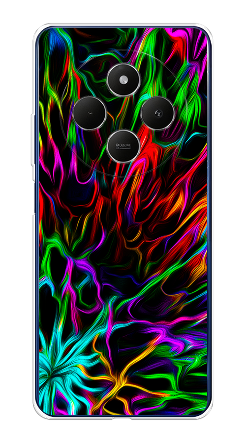 

Чехол на Xiaomi Redmi 14C/Poco C75 4G "Разноцветные разводы", Голубой;зеленый;оранжевый, 322950-1