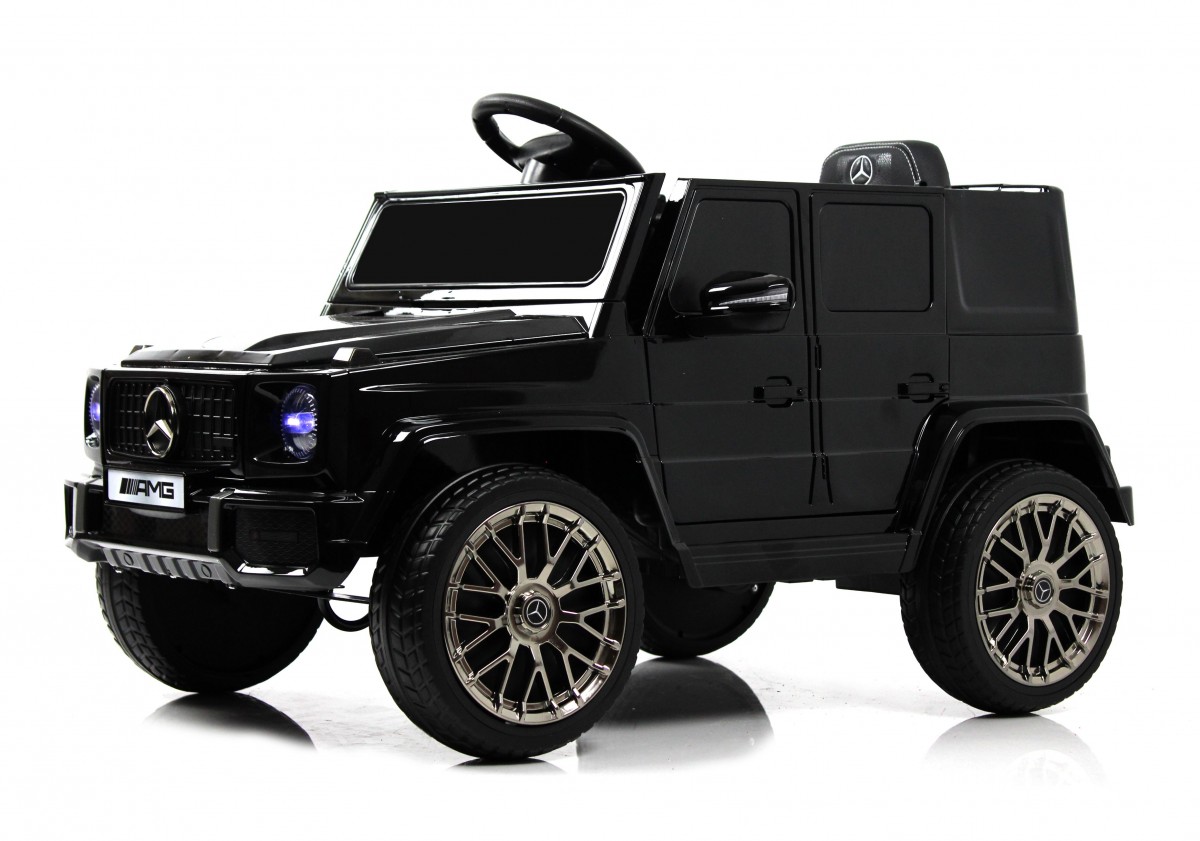 

RiverToys Детский электромобиль Mercedes-AMG G63 (G222GG) черный глянец