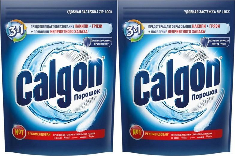 

Средство для смягчения воды в стиральной машине Calgon порошок 3 в 1, 200 г, 2шт