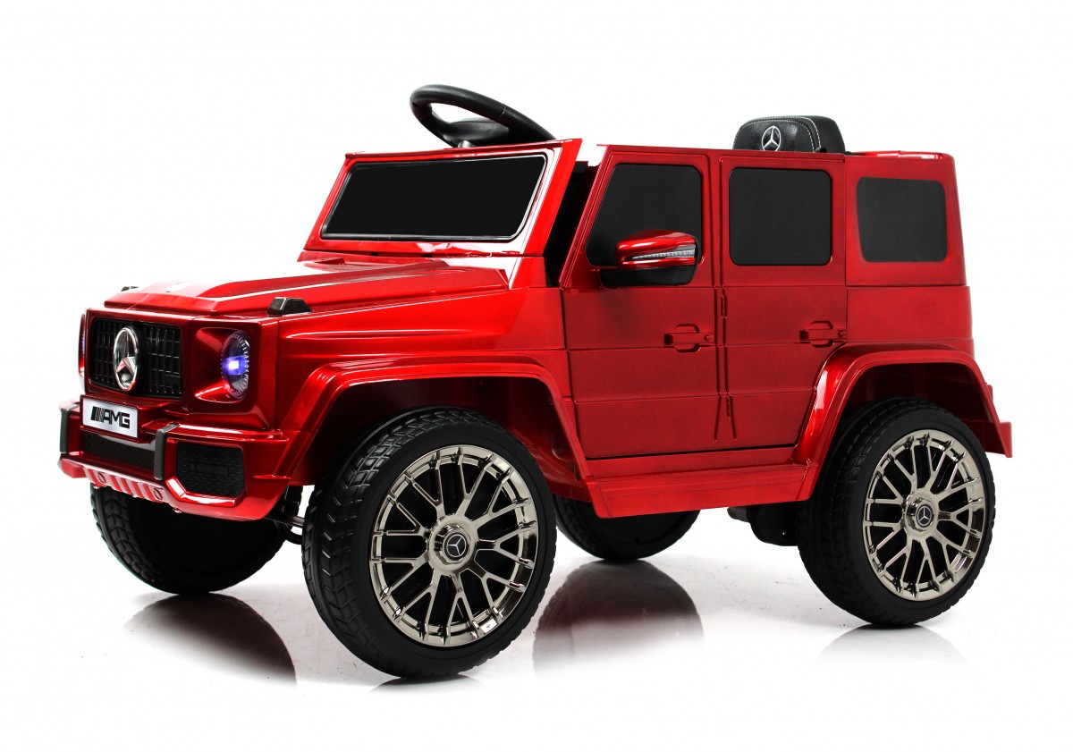 

RiverToys Детский электромобиль Mercedes-AMG G63 (G222GG) красный глянец