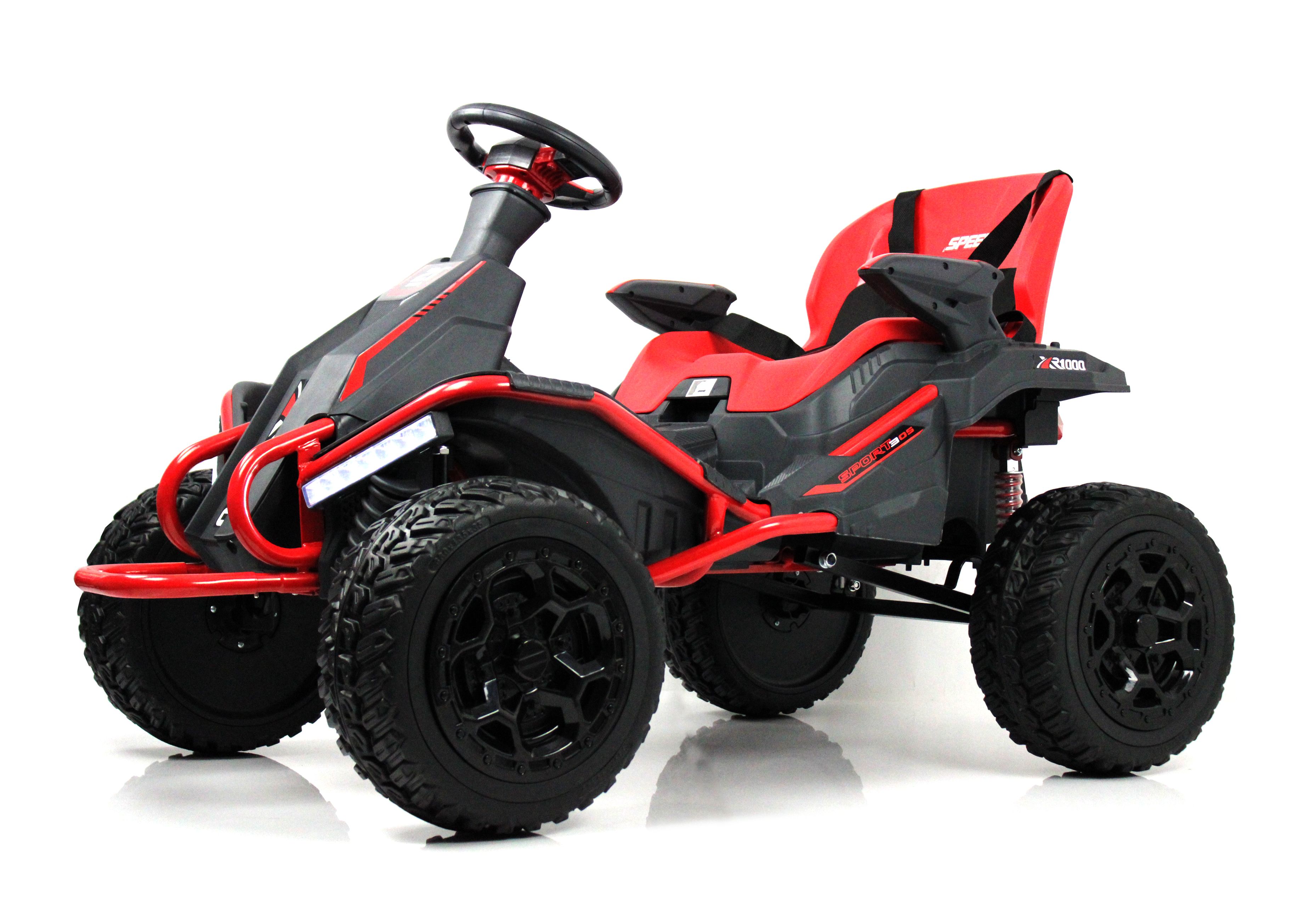 RiverToys Детский электромобиль C888CC красный