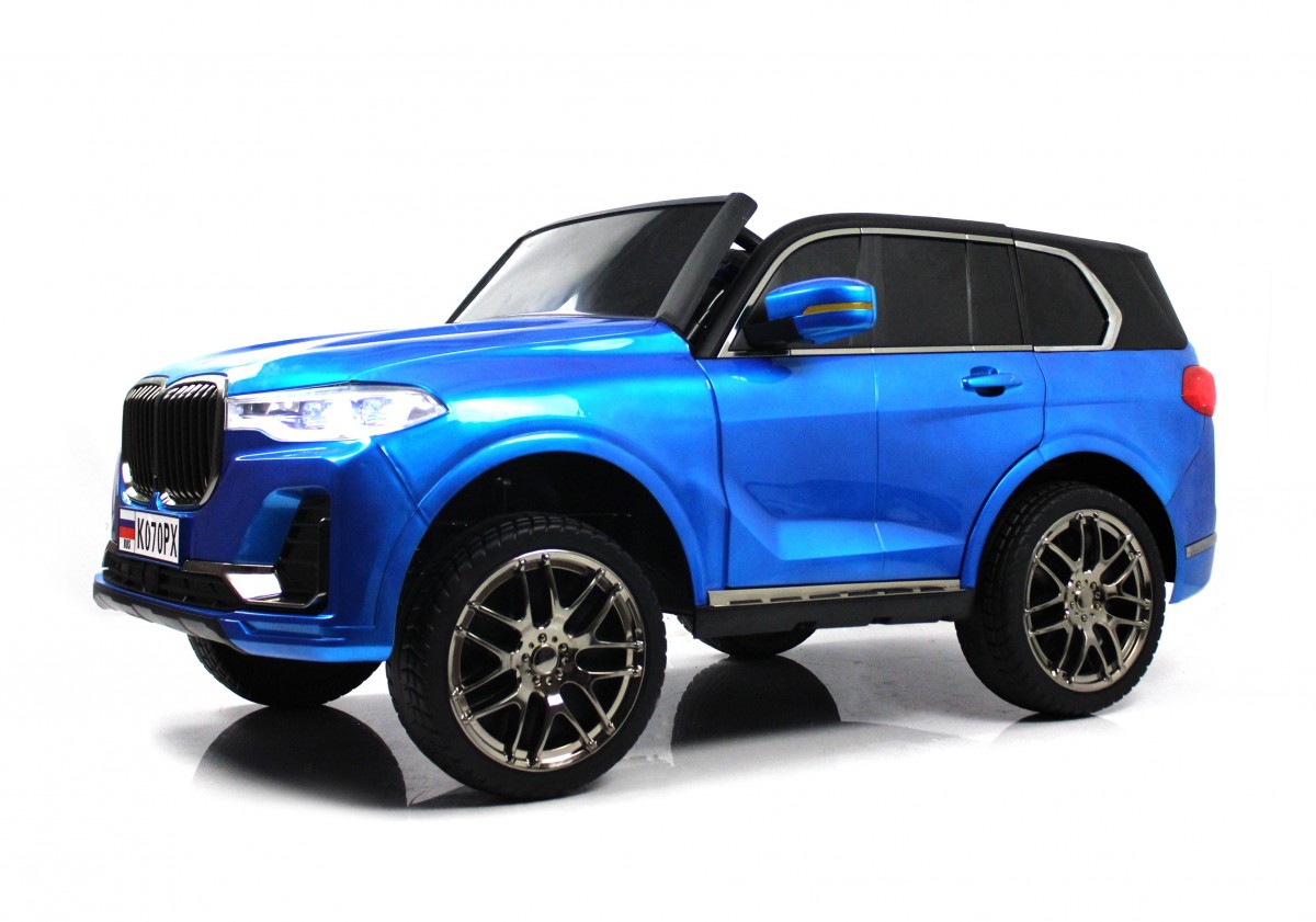 

RiverToys Детский электромобиль K070PX синий глянец
