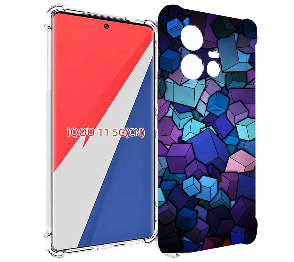 

Чехол MyPads лепестки для Vivo iQOO 11, Прозрачный, Tocco