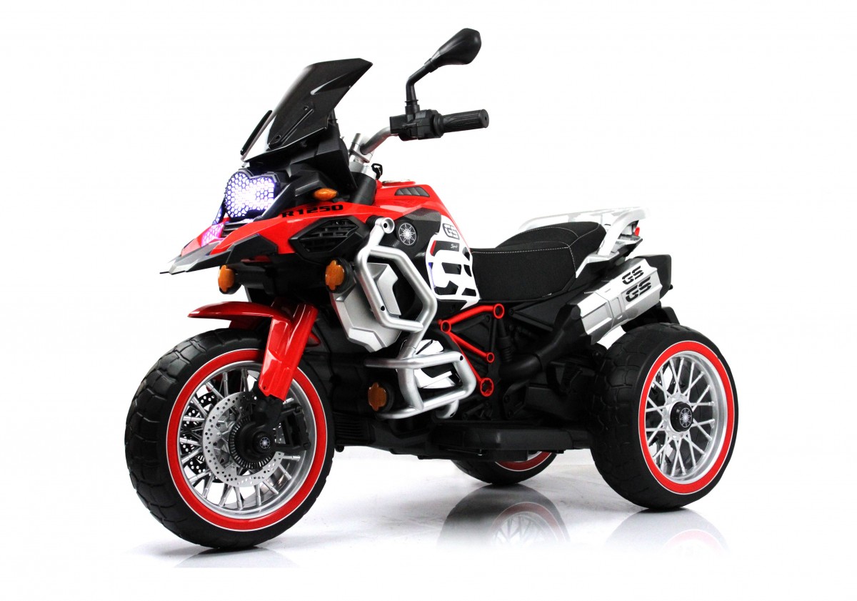 

RiverToys Детский электромотоцикл М111БХ красный