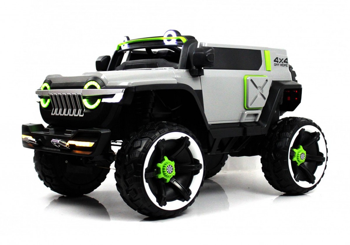 

RiverToys Детский электромобиль М222БХ серый
