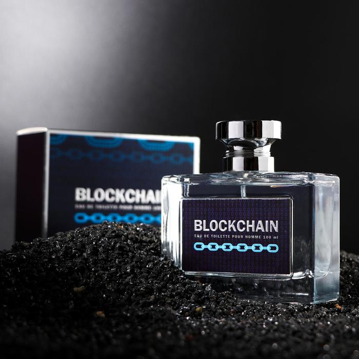 

Туалетная вода мужская BLOCKCHAIN, 100 мл