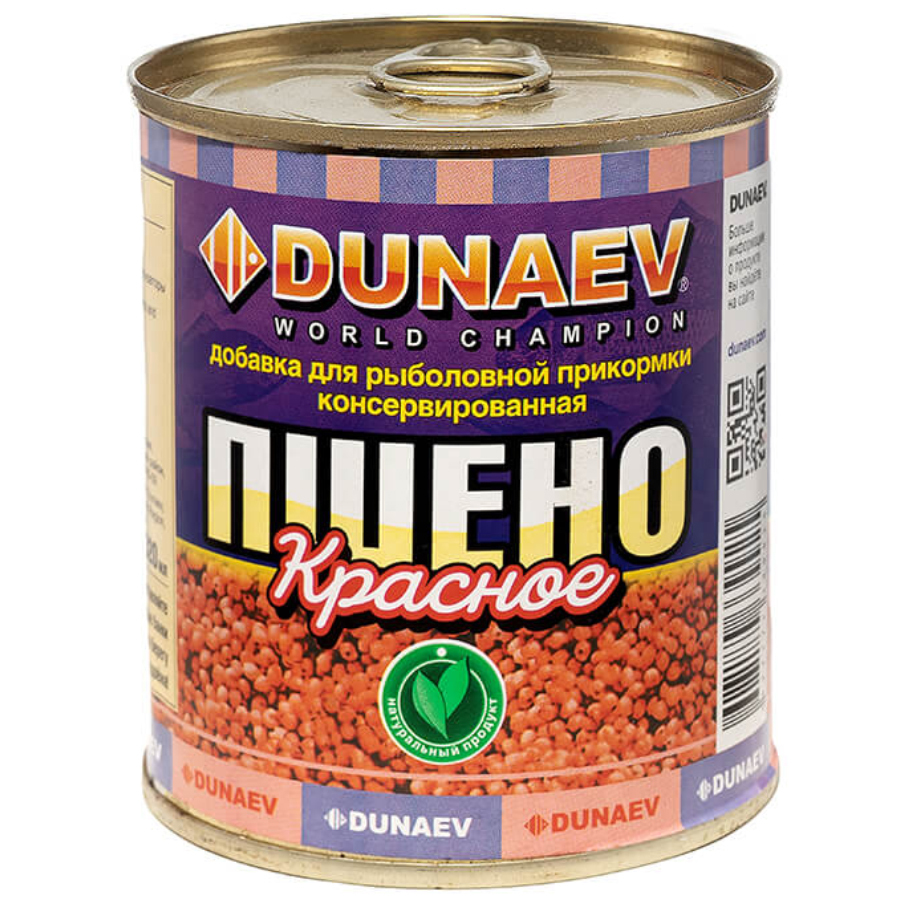 

Добавка для прикормки Dunaev металлобанка 320 мл Пшено Красное, Разноцветный, Добавка для прикормки металлобанка 320 мл