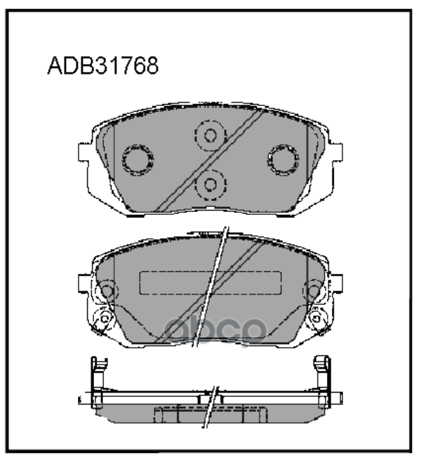 

Колодки Передние Hyundai Ix35Kia Sportage Iii Type Sumotomo Adb 31768 ALLIED NIPPON арт. A