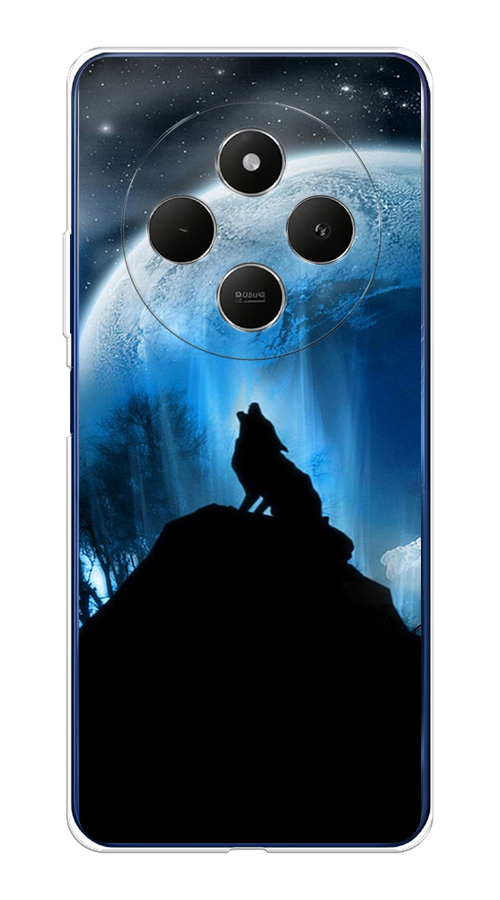 

Чехол на Xiaomi Redmi 14C/Poco C75 4G "Волк 2", Синий;черный;белый, 322950-1