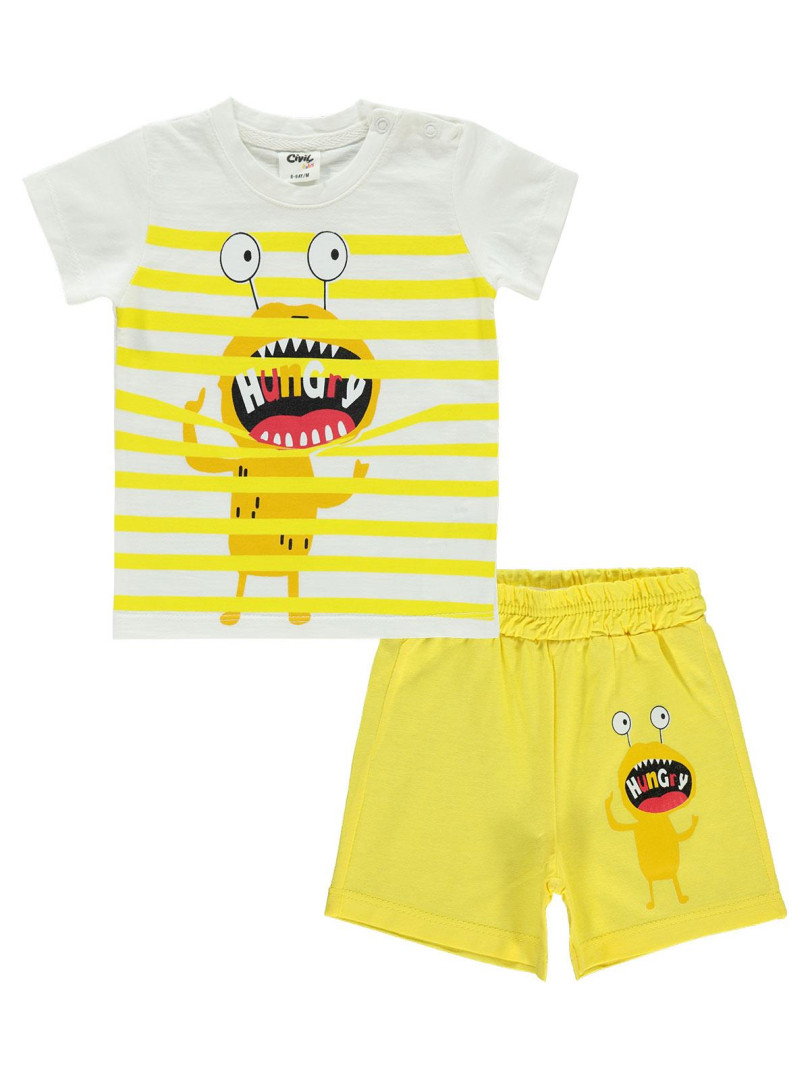 

Костюм с шортами Civil Baby 179589002Y21-1 желтый 6-9 мес (доставка из-за рубежа), 179589002Y21-1