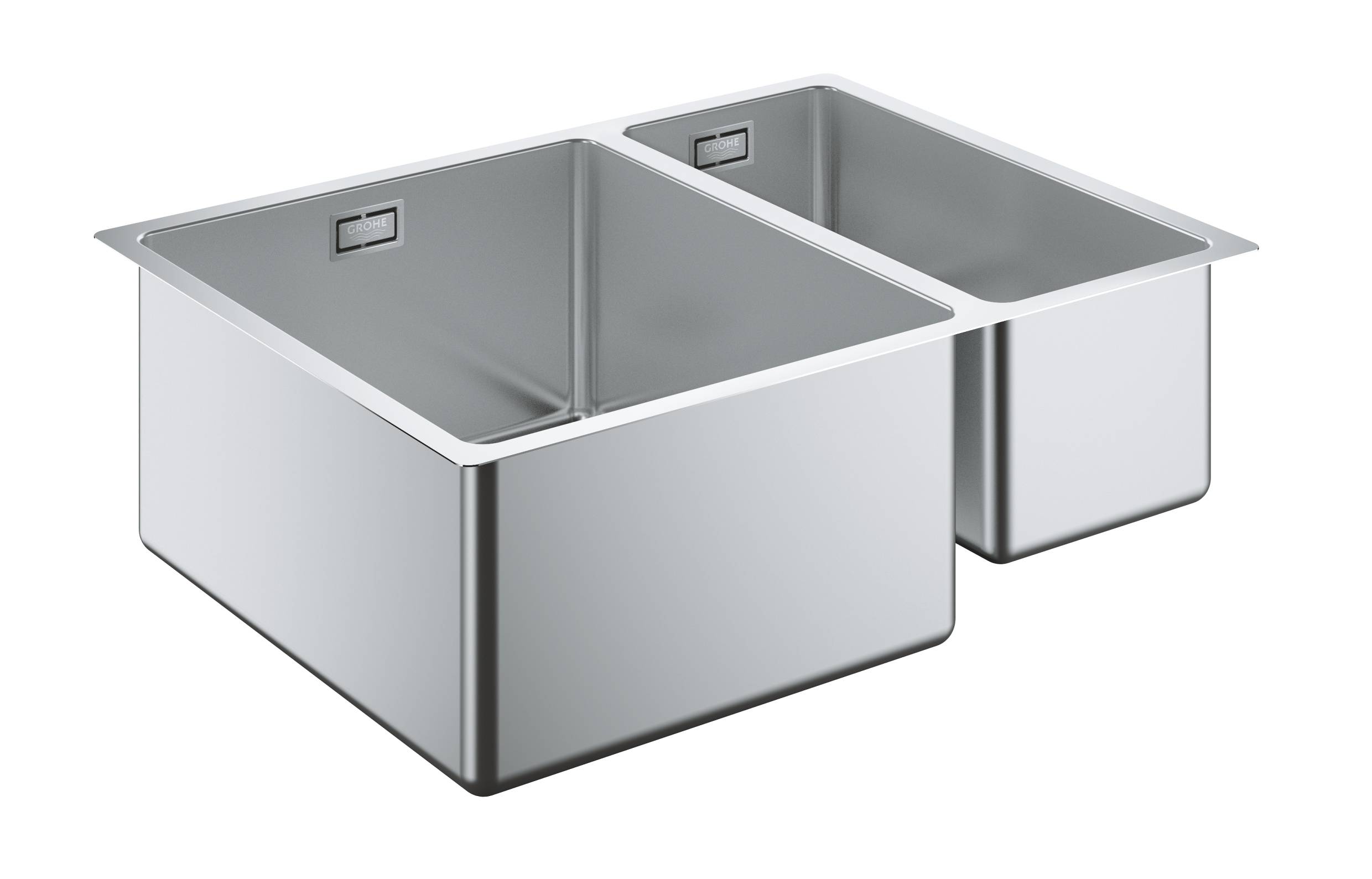 

Мойка GROHE K700U 60-S 58,5/44, 31577SD0 нерж., 1,5 чаши, монтаж под столешницу, K700U