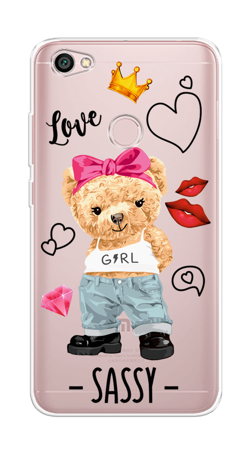 

Чехол на Xiaomi Redmi Note 5A Prime "Sugar Mommy", Голубой;белый;розовый, 32950-6