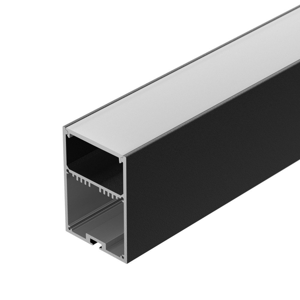 

Arlight Профиль с экраном SL-LINE-4970-2500 BLACK+OPAL
