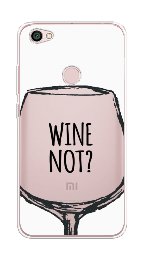 

Чехол на Xiaomi Redmi Note 5A Prime "Wine not White", Белый, 32950-6