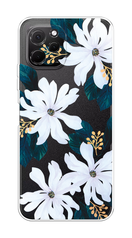 

Чехол на HuaweI Nova Y61 "Delilah Flower", Зеленый;белый, 6120050-1