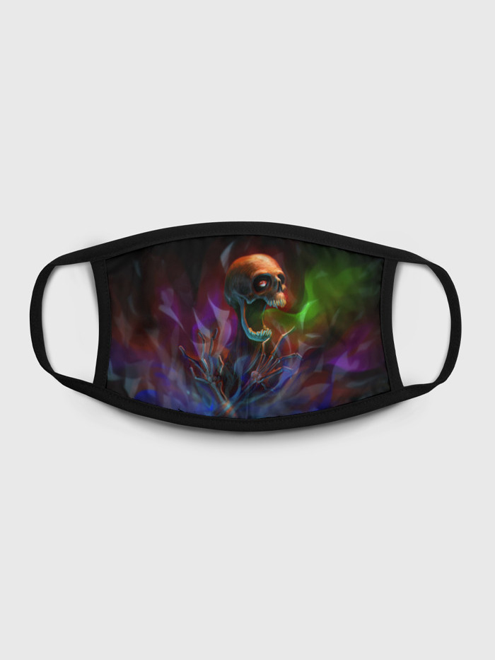 

Многоразовая маска унисекс Burnettie Skull, Разноцветный, Skull