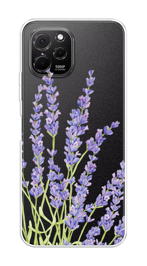 

Чехол на HuaweI Nova Y61 "Лавандовые стебли", Фиолетовый;зеленый, 6120050-1