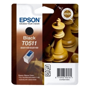 Картридж Epson T051/T0511 Black T051142