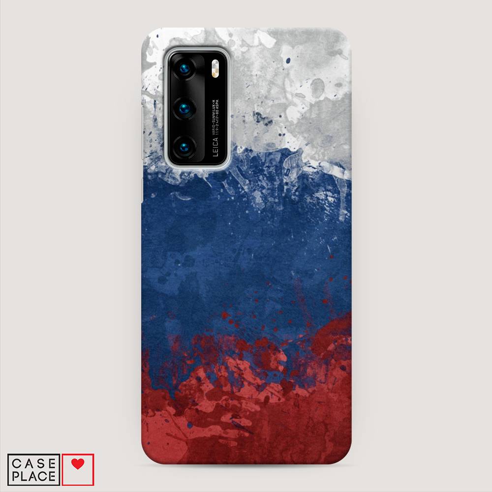 

Чехол Awog "Флаг России неровный" для Huawei P40