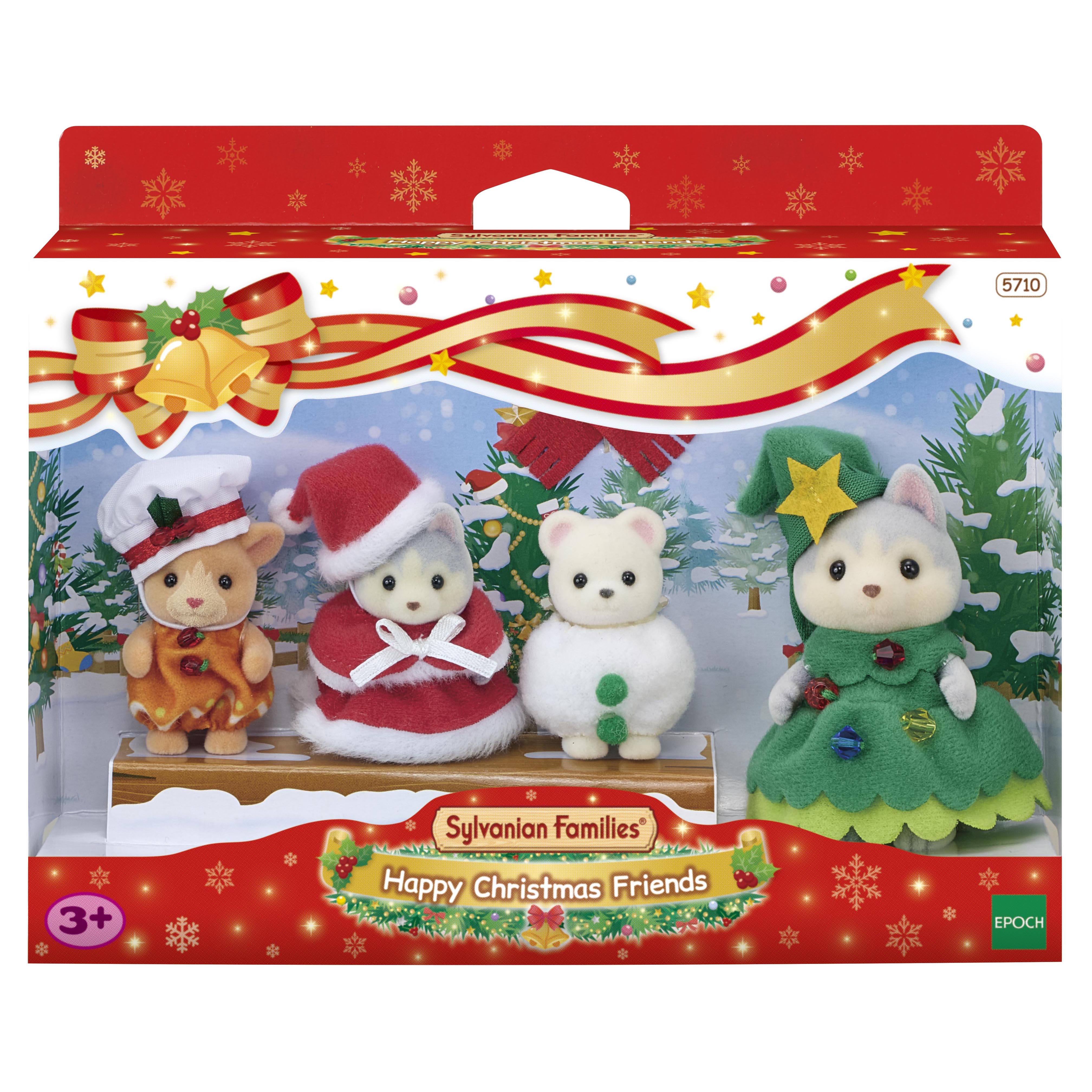 

Набор Друзья в новогодних костюмах Sylvanian Families 5710, 5710