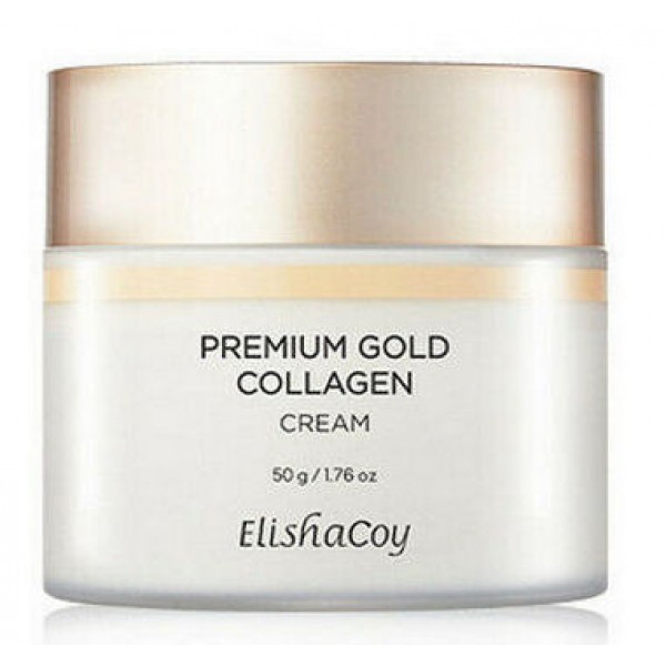 фото Высокоувлажняющий и питательный крем премиум класса elishacoy premium gold collagen cream