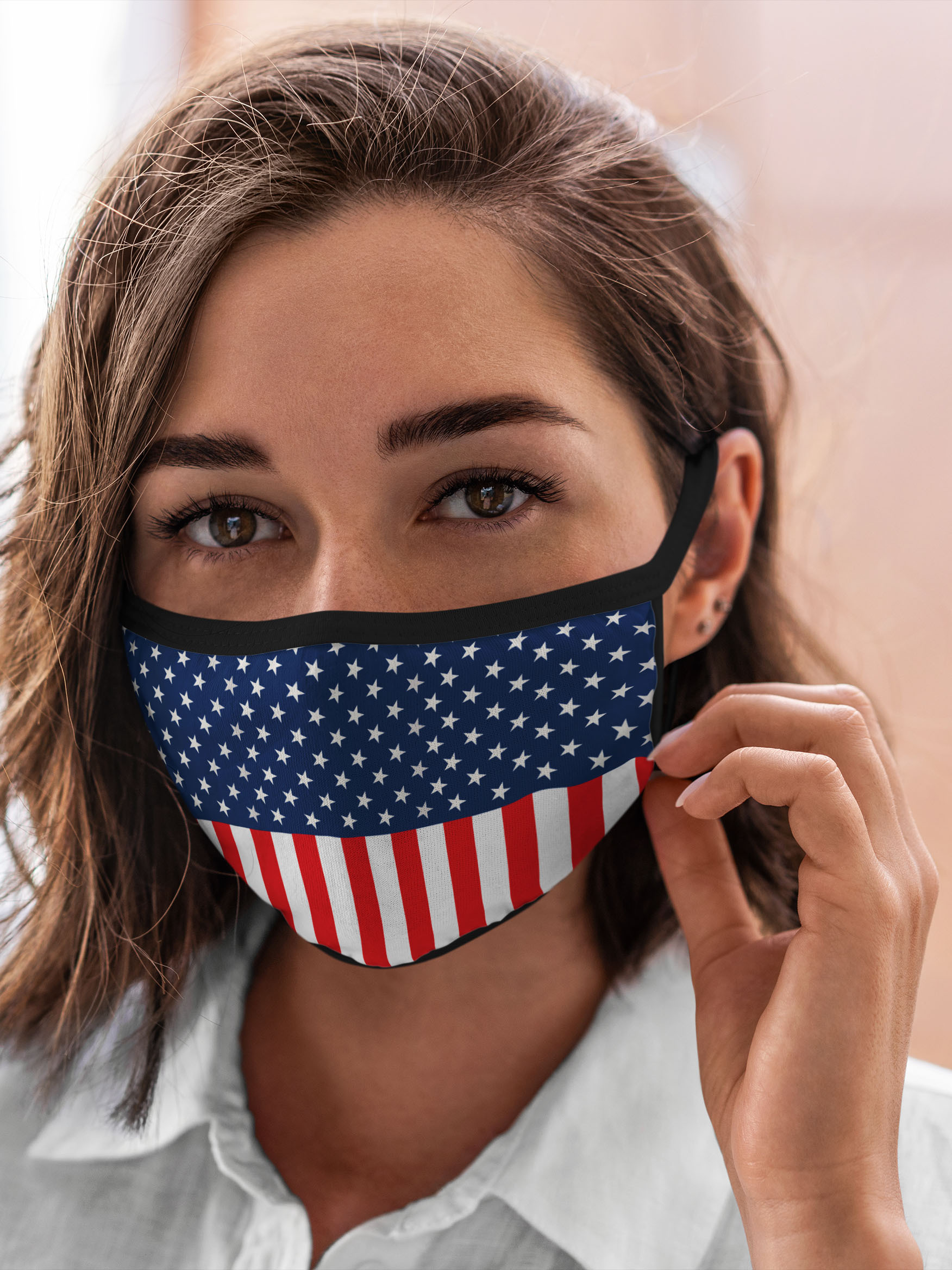 

Многоразовая маска унисекс Burnettie Сша Флаг, Разноцветный, Сша Флаг