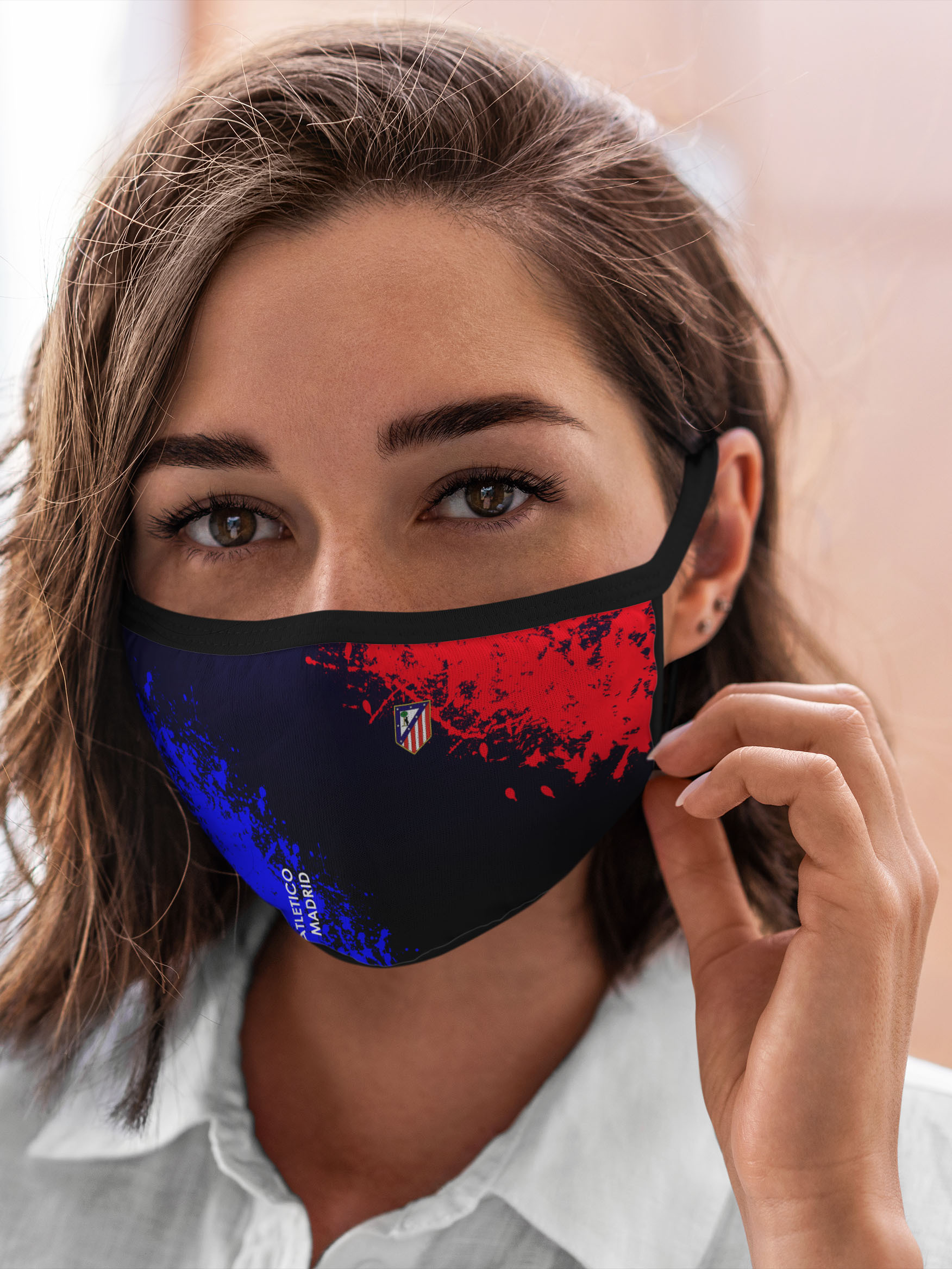 

Многоразовая маска унисекс Burnettie Atletico Madrid, Разноцветный, Atletico Madrid
