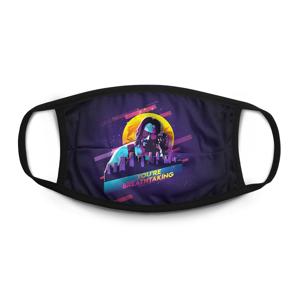 

Многоразовая маска унисекс Burnettie Cyberpunk 2077 You Are Breathtaking, Разноцветный, Cyberpunk 2077 You Are Breathtaking