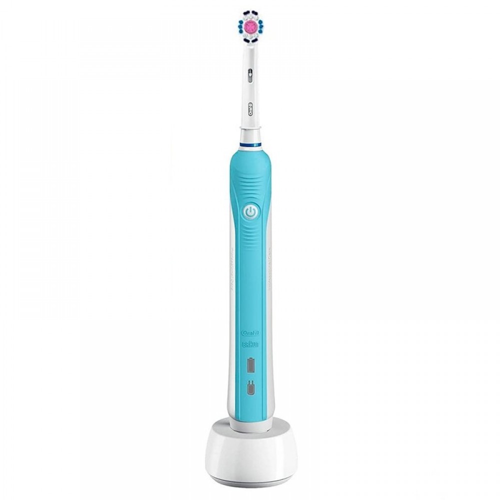 Электрическая зубная щетка Oral-B PRO 700 белый, розовый электрическая зубная щетка oral b io series 8 limited edition белый