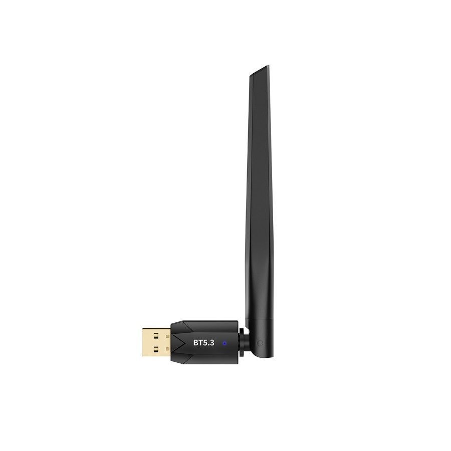 

Адаптер Bluetooth 5.3 Realtek для ПК, ноутбука, компьютера Windows, Linux радиус до 150 м, Черный